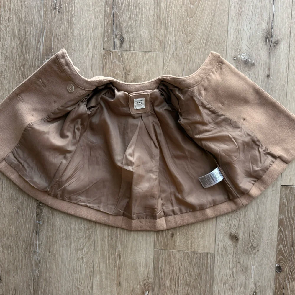Girl's Baby Gap Tan Pea-Coat size‎ 0-6 Month